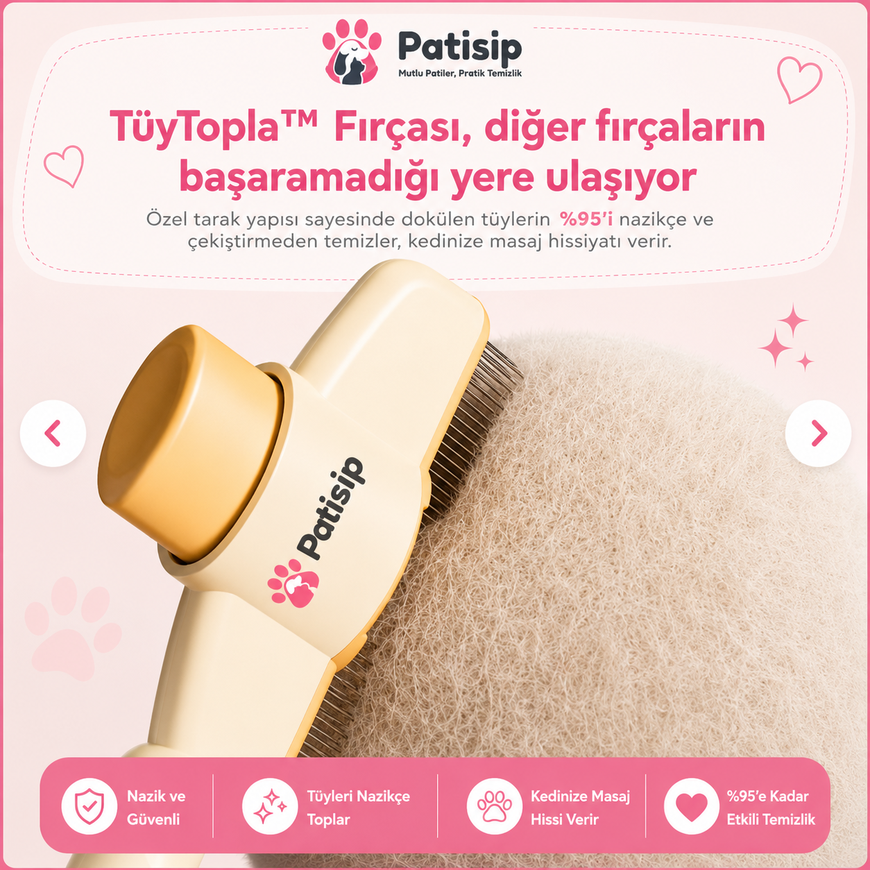 Masaj Etkili Tüy Temizleyici